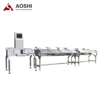 Syv nivå vekt sorteringsmaskin